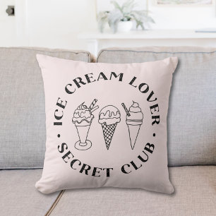 Cojín Decorativo Guardería para niños Club Secreto de Amantes del H