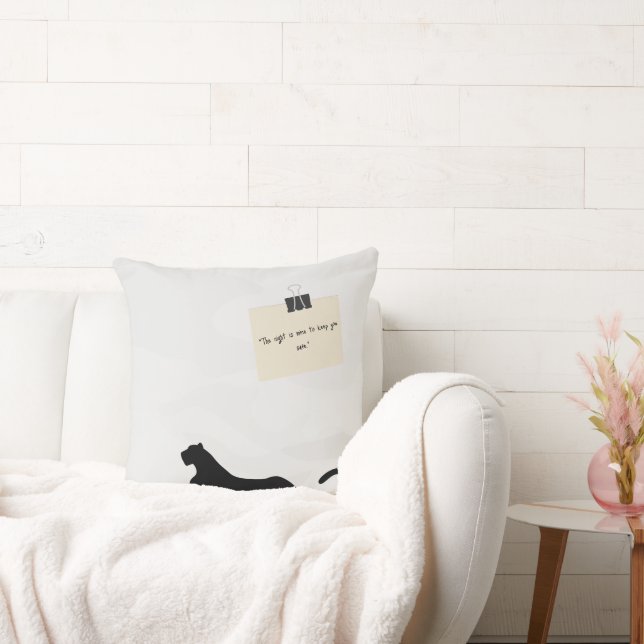 Cojín Decorativo Guardián de la noche (Sofá)