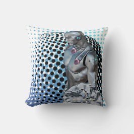 Cojín Decorativo Guardián del reino digital