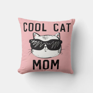COJÍN DECORATIVO GUAY CAT MOM PILLOWS PINK