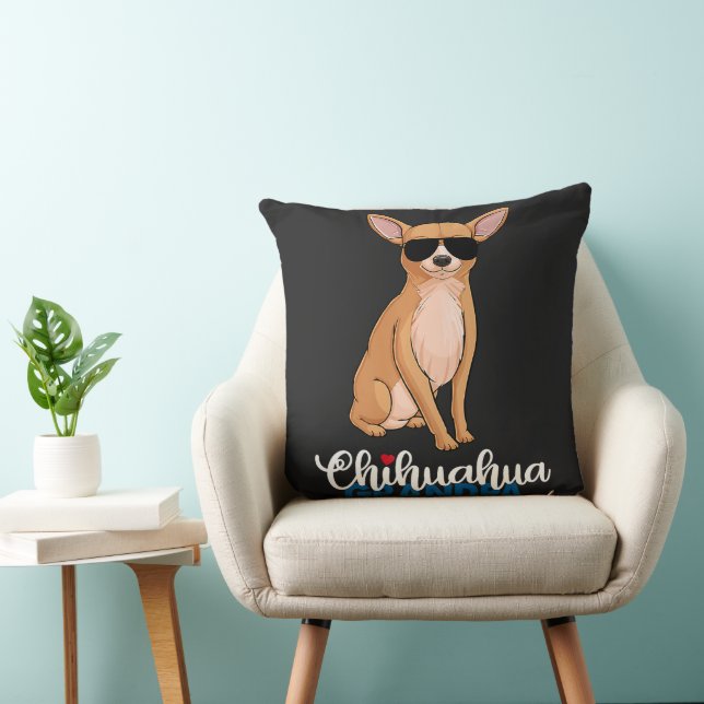 Cojín Decorativo Guay Chihuahua Grandpa Dog Lover (Silla)
