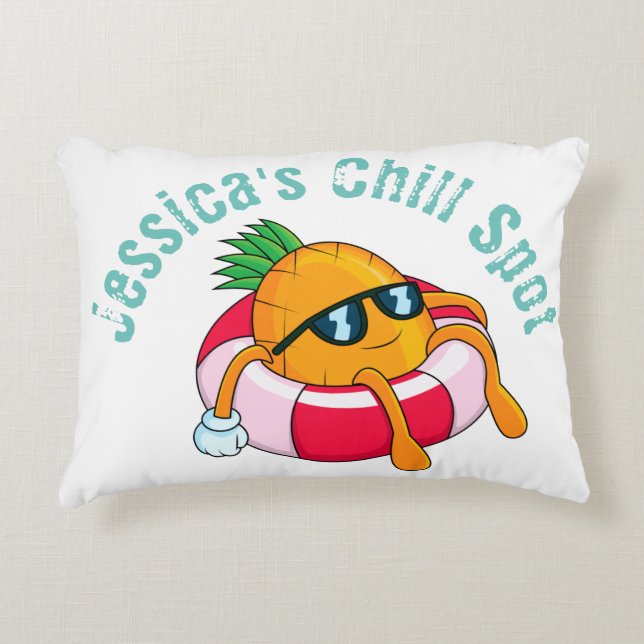 Cojín Decorativo Guay Chill Pineapple (Anverso)