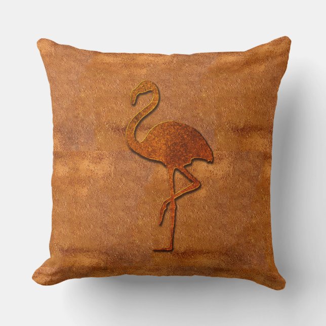 Cojín Decorativo Guay Copper Look Flamingo (Anverso)