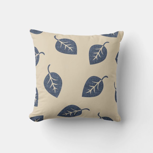 Cojín Decorativo Guay Denim Look (Anverso)