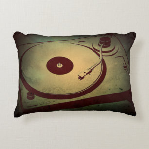 Cojín Decorativo Guay Grunge Retro Turnable
