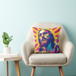 Cojín Decorativo Guay Jesus Pop Art