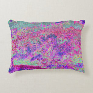 Cojín Decorativo Guay Magenta Panoramic Garden Flowview View