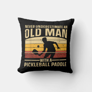Cojín Decorativo Guay Pickleball Art Para Hombres Mujeres Paddle Pi