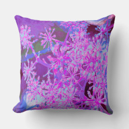 Cojín Decorativo Guay Resumen de la naturaleza retro en rosa calien