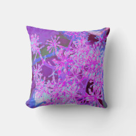 Cojín Decorativo Guay Resumen de la naturaleza retro en rosa calien