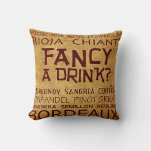 Cojín Decorativo ¡Guay Wine Fancy a Bebé de almohada!