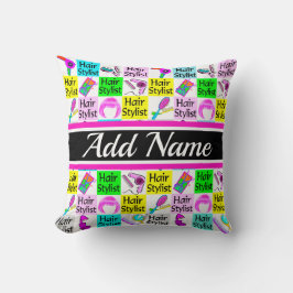 COJÍN DECORATIVO GUAY Y UN COLORIDO ESTILO DE PELO PERSONALIZADO