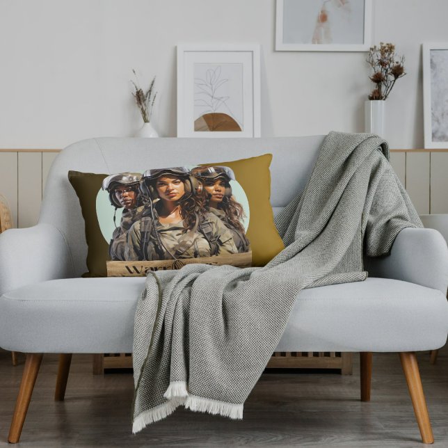Cojín Decorativo Guerrero de la Oración Accent Pillow (Subido por el creador)