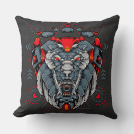 Cojín Decorativo Guerreros Mecha