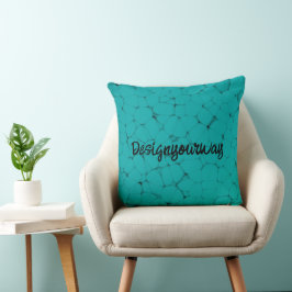 Cojín Decorativo guijarros retro retro del siglo medio