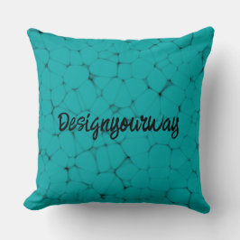 Cojín Decorativo guijarros retro retro del siglo medio