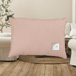 Cojín Decorativo Guión de mariposa de banda de color Terracota Mono