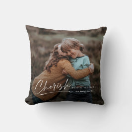 Cojín Decorativo Guión simple valorar cada momento de la foto