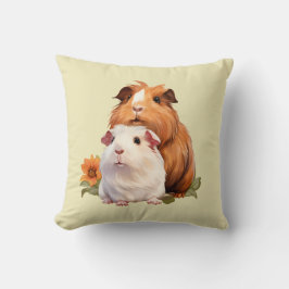 Cojín Decorativo Guirnaldas de cerdo de Guinea