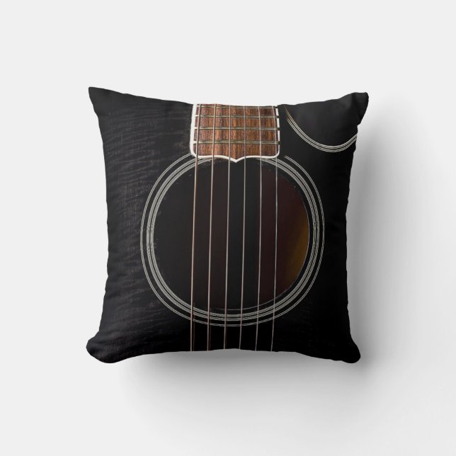 Cojín Decorativo Guitar Soundhole (Anverso)