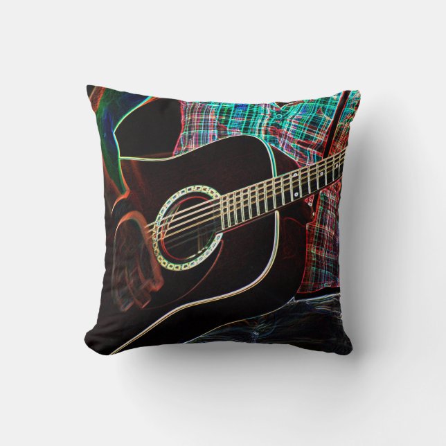 Cojín Decorativo Guitarra 1 tp arc5 (Anverso)