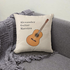 Cojín Decorativo Guitarra Acústica