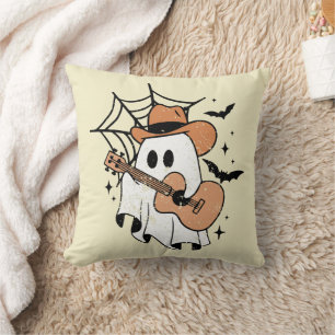 Cojín Decorativo Guitarra Fantasma Cuta Tocando Guitarra Funny Hall