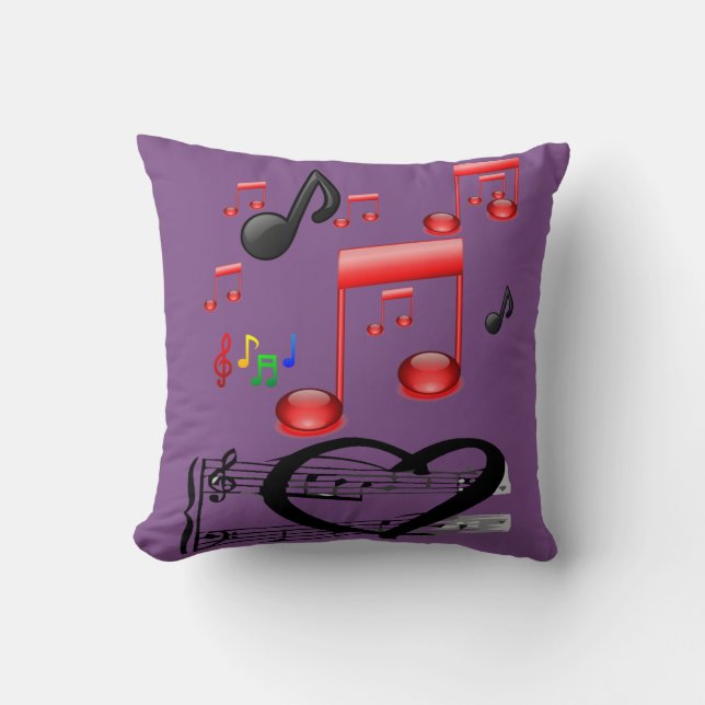 Cojín Decorativo guitarra musical decore de pillow (Anverso)