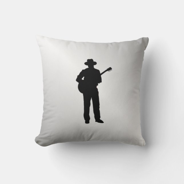 Cojín Decorativo Guitarrista (Anverso)