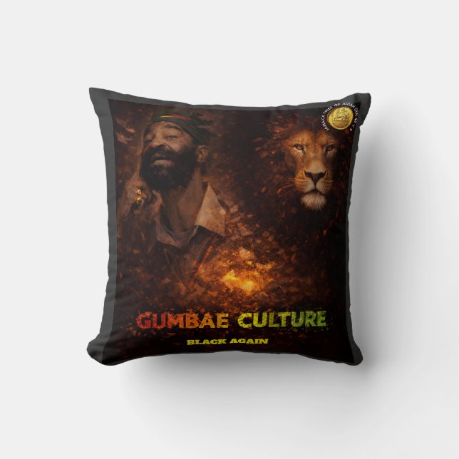 Cojín Decorativo GUMBAE CULTURE Throw Pillow (Anverso)