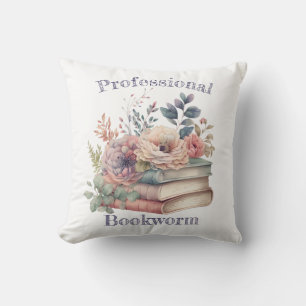 Cojín Decorativo Gusano de libro profesional