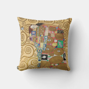 Cojín Decorativo Gustav Klimt - Cumplimiento, Friso Stoclet