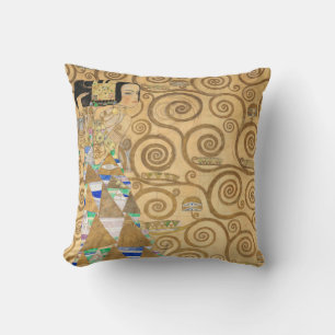 Cojín Decorativo Gustav Klimt - Expectación, Friso Stoclet