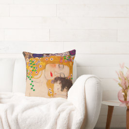 Cojín Decorativo Gustav Klimt - Madre e hijo