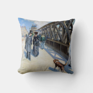 Cojín Decorativo Gustave Caillebotte - El Puente de Europa