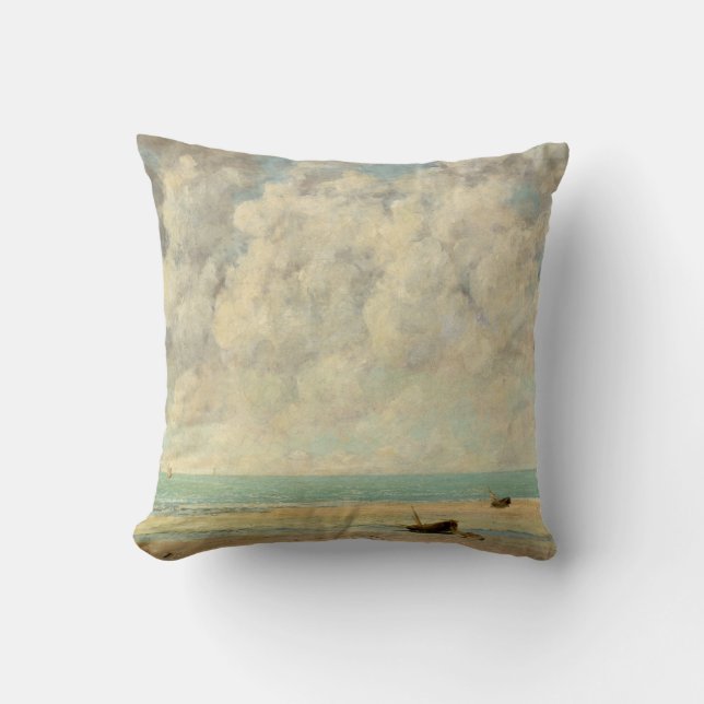 Cojín Decorativo Gustave Courbet el | el mar tranquilo (Anverso)