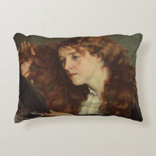 Cojín Decorativo Gustave Courbet - Jo, el bello Chica irlandés