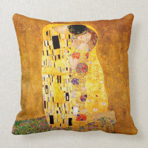 Cojín Decorativo Gustavo Klimt "el beso "