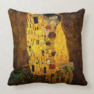 Cojín Decorativo Gustavo Klimt los amortiguadores del beso