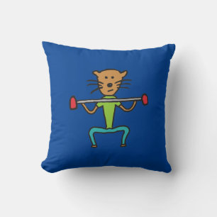 Cojín Decorativo Gym Rat