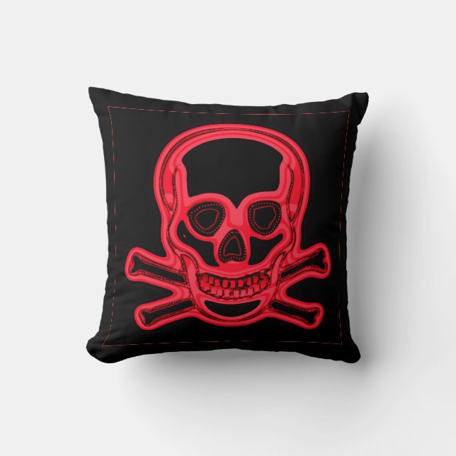 Cojín Decorativo Hablar como un día de piratas (Anverso)
