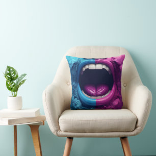 Cojín Decorativo hablar y hablar y hablar y hablar
