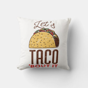 Cojín Decorativo Hablemos de Tacos