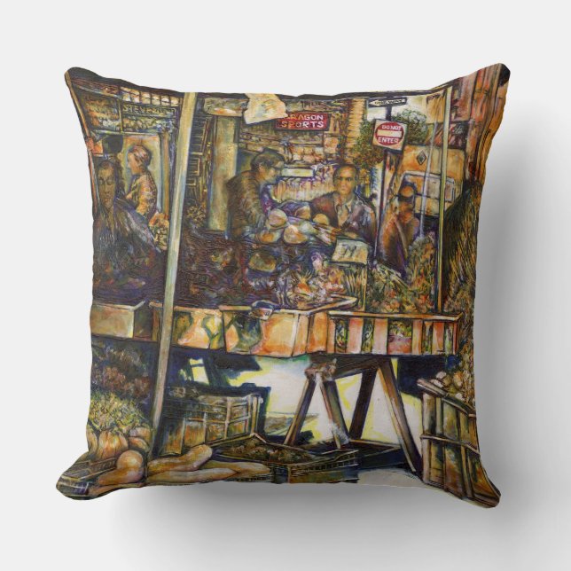 Cojín Decorativo Hace que la creatividad brille todo lo más (Anverso)