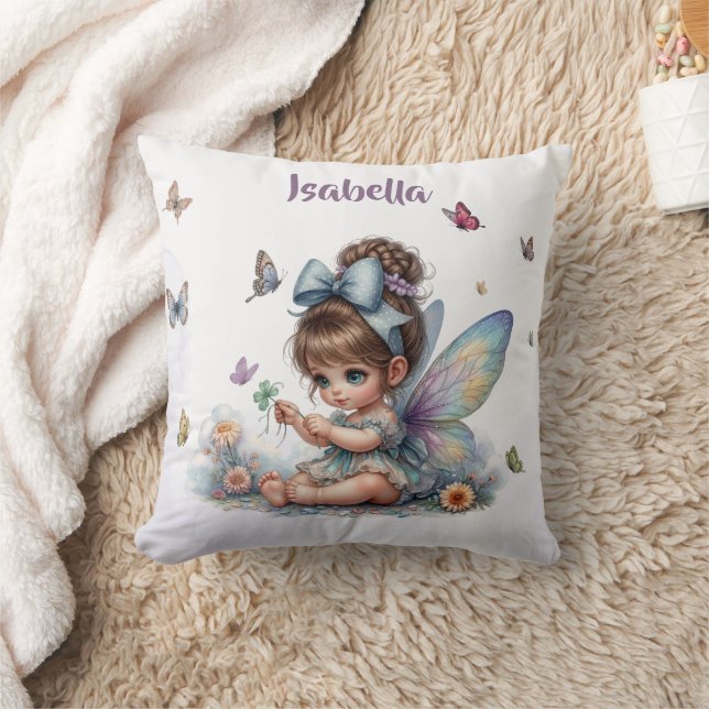 Cojín Decorativo Hada pequeña adorable (Manta)