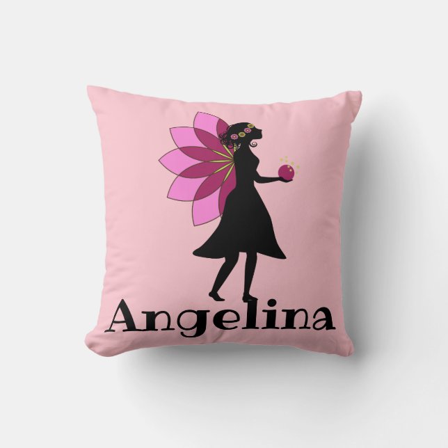 Cojín Decorativo Hada personalizada (Anverso)