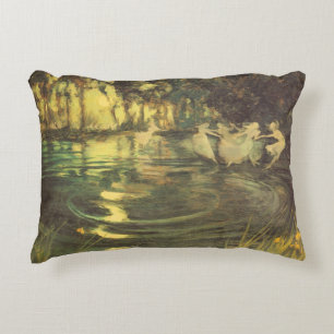 Cojín Decorativo Hadas danzan por Arthur Black, Antigua danza de ha