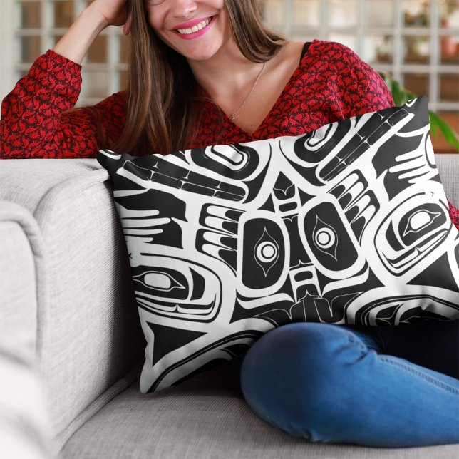 Cojín Decorativo Haida Eagle Thunderbird Columbia Noroeste (Subido por el creador)