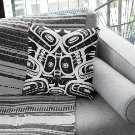 Cojín Decorativo Haida Eagle Thunderbird Columbia Noroeste