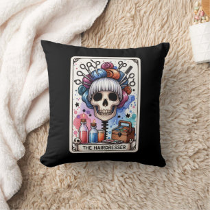 Cojín Decorativo Hairdresser Tarot Card Pillow